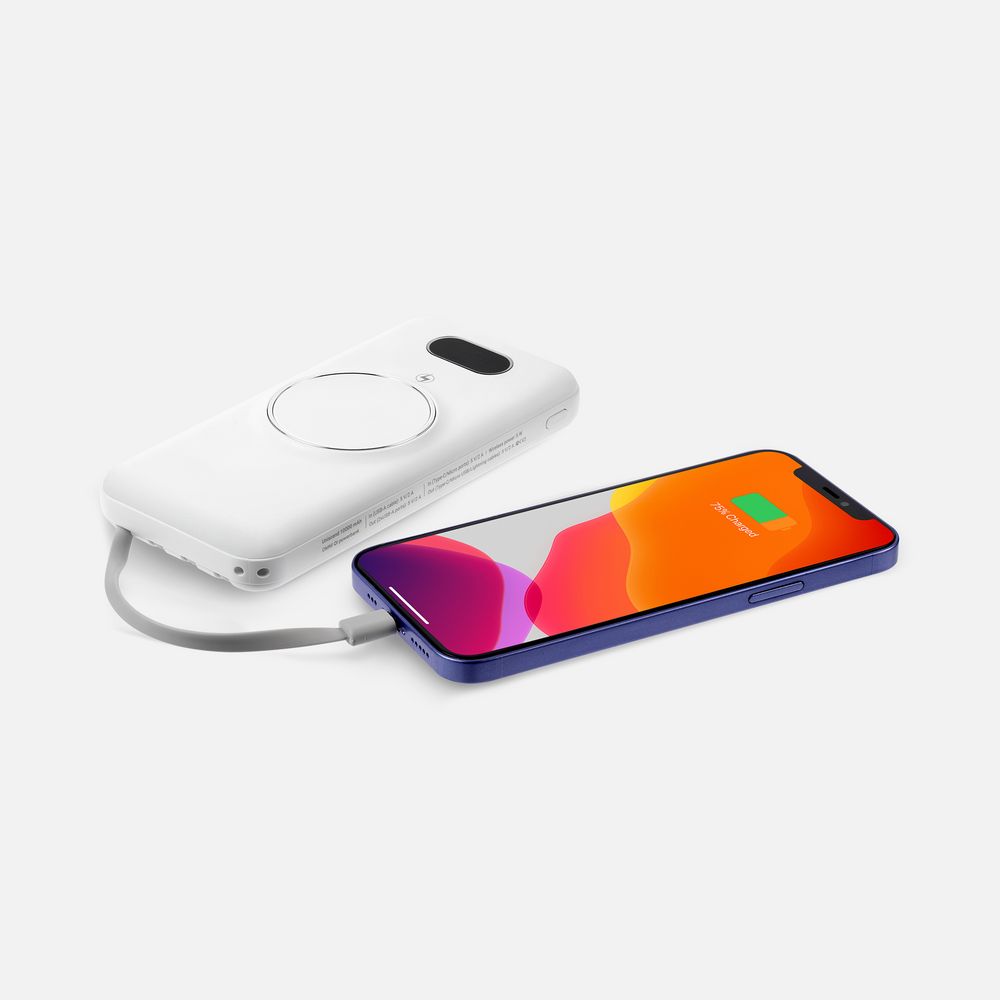 Аккумулятор Omni Qi 10000 мАч, ver.2, белый-3