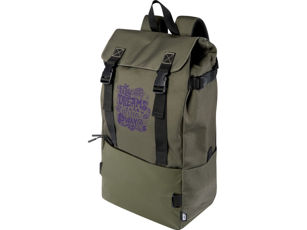 Roam модульный рюкзак из переработанных материалов, сертифицированных согласно GRS - Зеленый-5