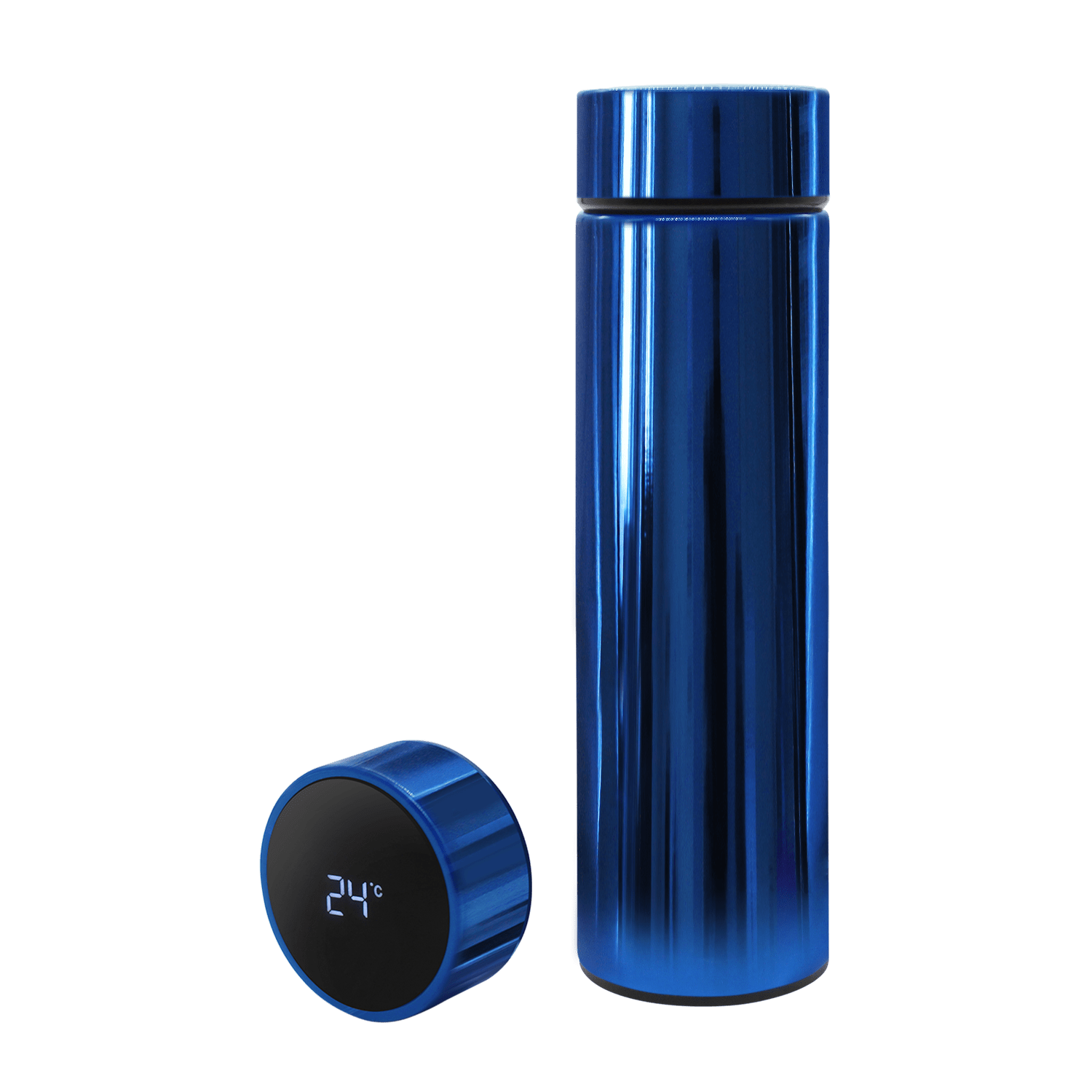 Термос Reactor гальванический c датчиком температуры  (синий)-1