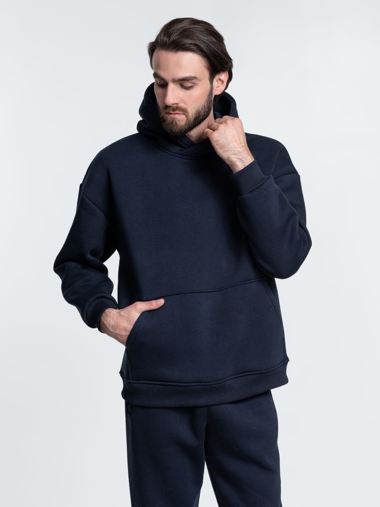 Худи Kulonga Oversize, темно-синее (кобальт)-3