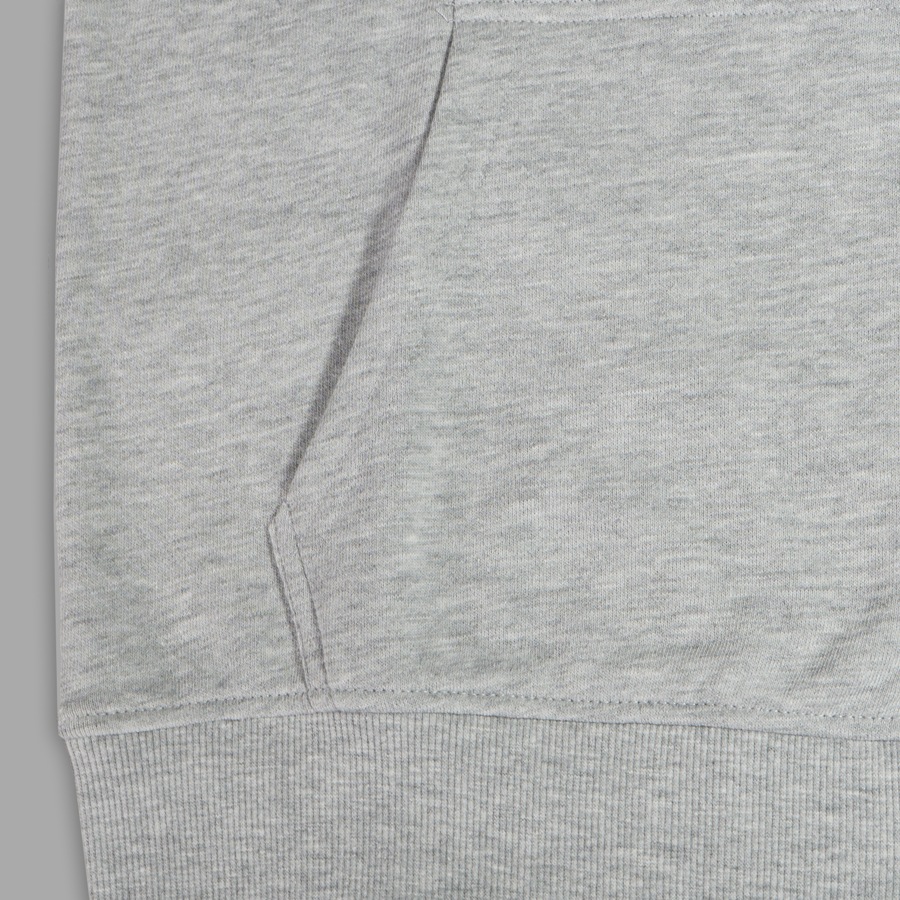 Толстовка унисекс на молнии с капюшоном EVEREST 2 260, светло-серый меланж-4