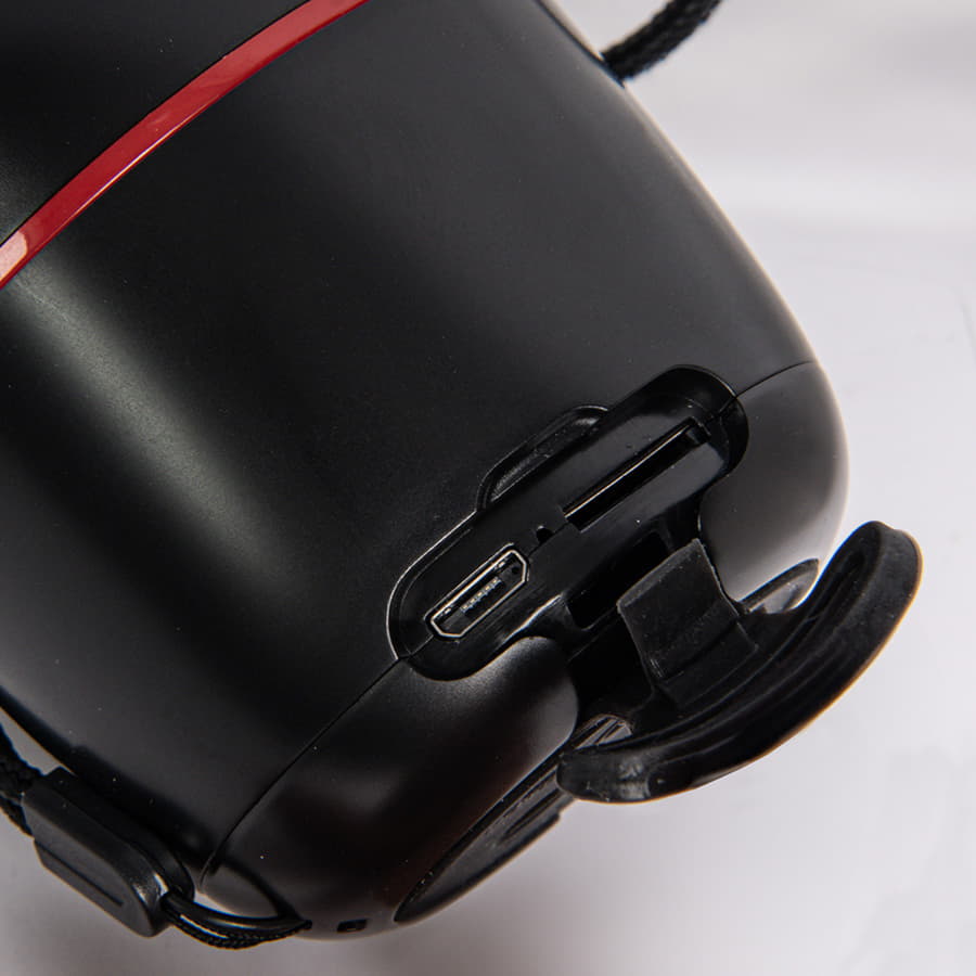 Портативная mini Bluetooth-колонка Sound Burger "Bang" черный, черный-5
