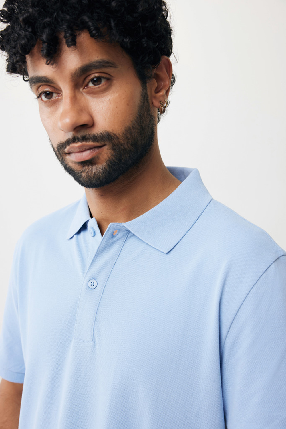 Рубашка поло Iqoniq Yosemite из переработанного хлопка-пике, унисекс, 220 г/м²-10