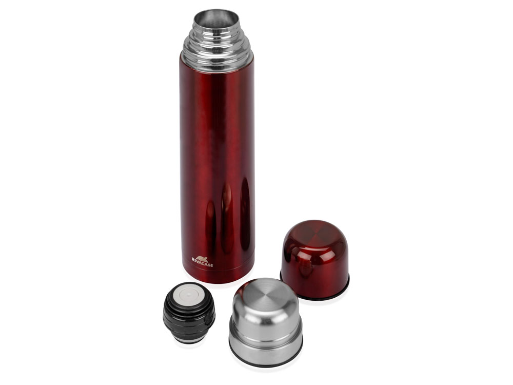 Вакуумный термос 1000 мл, красный-3