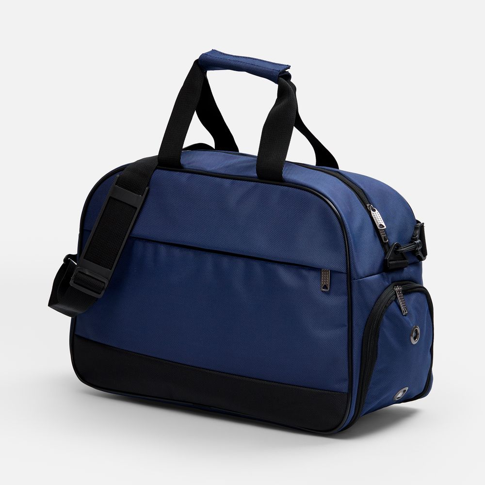 Спортивная сумка Atlantes, темно-синяя с черным-1