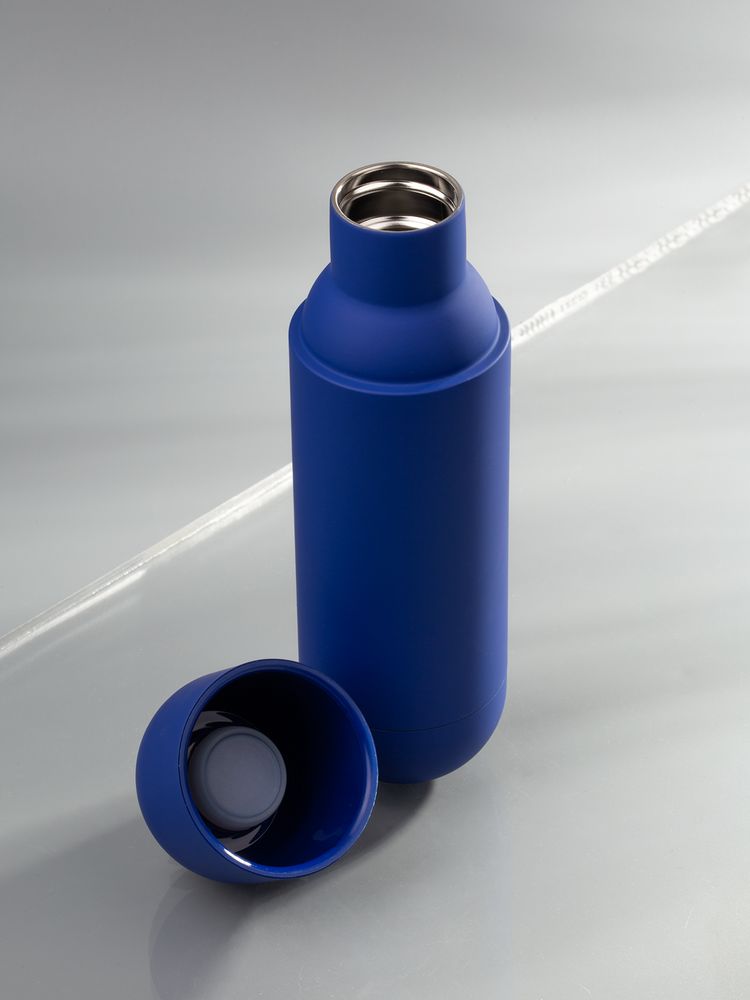 Термос Tubula Soft Touch, синий-3