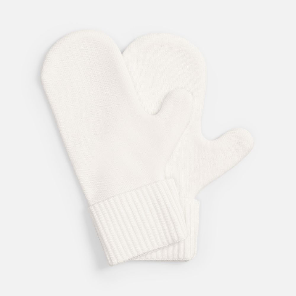 Варежки Yong, белые-1