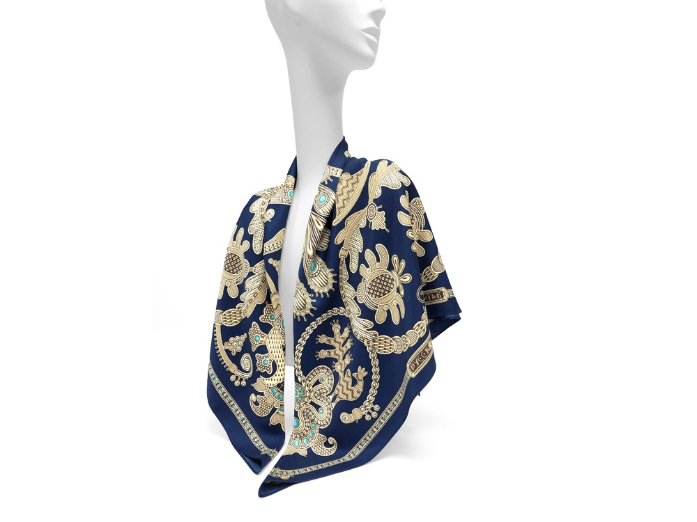 Платок Русское золотное шитьё-6