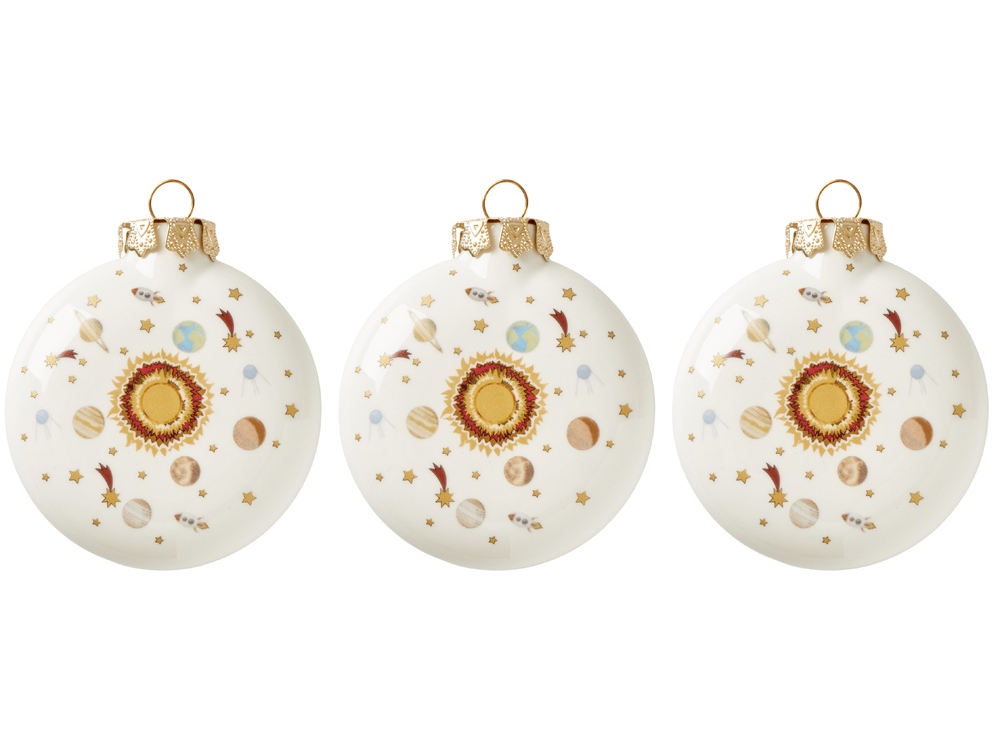 Набор новогодних игрушек, 3 шт-2