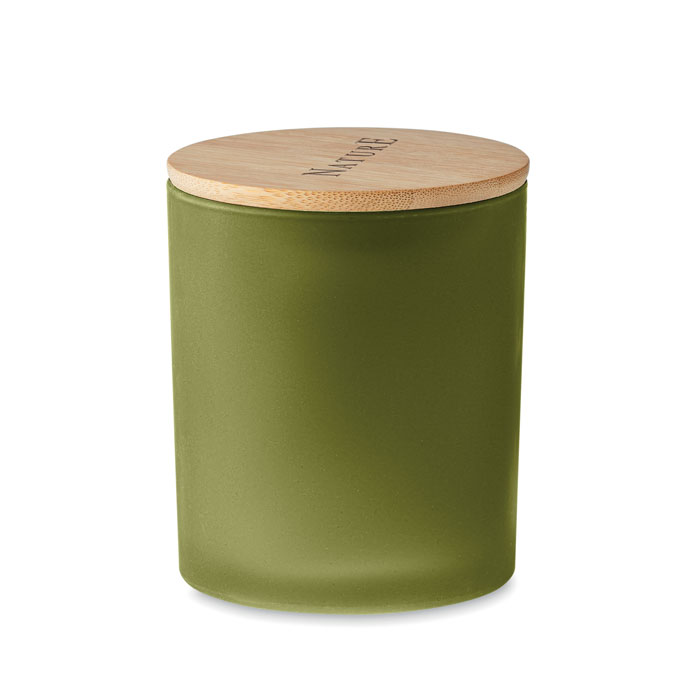 Арома свеча, зеленый-4