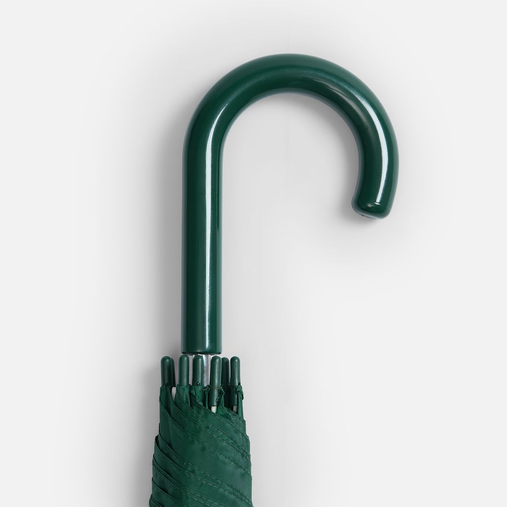 Зонт-трость Promo, темно-зеленый-3