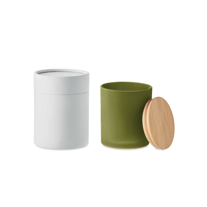 Арома свеча, зеленый-5