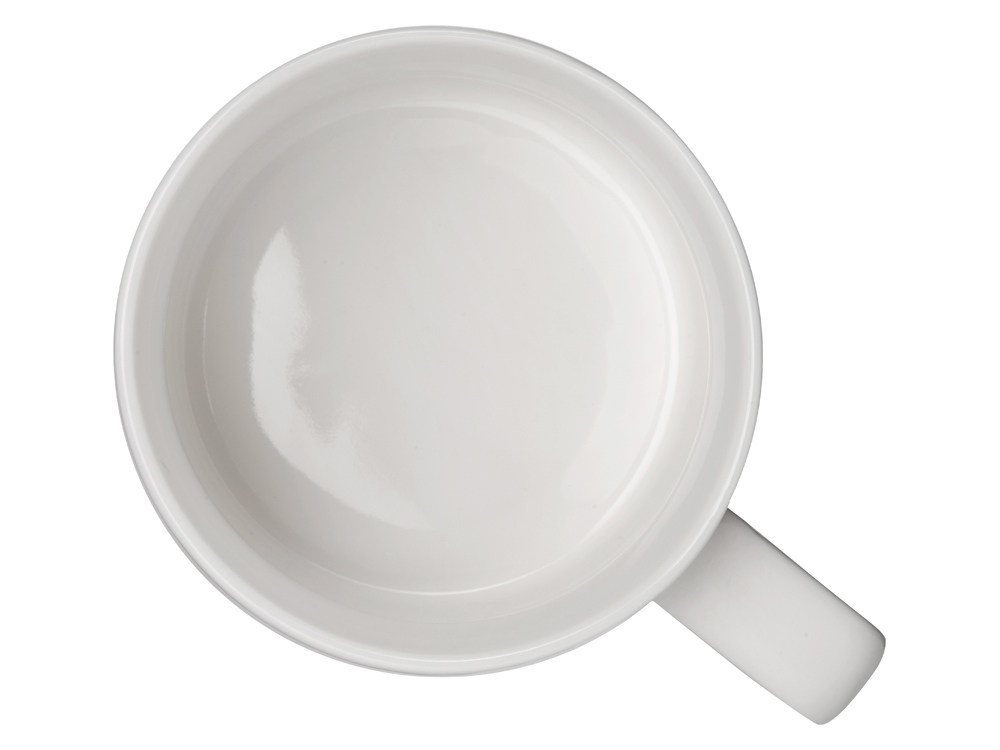 Кружка Kerry, 410 мл, белый, с квадратной ручкой-3