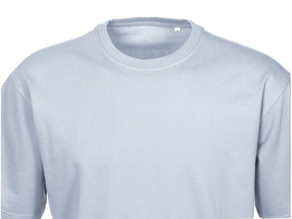 Футболка из френч терри Warsaw унисекс 220гр, небесно-голубой-10