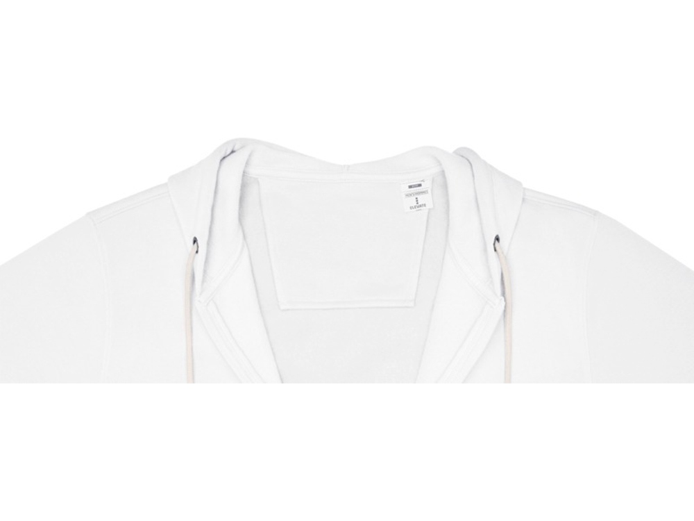 Мужская толстовка на молнии Theron, белый-3