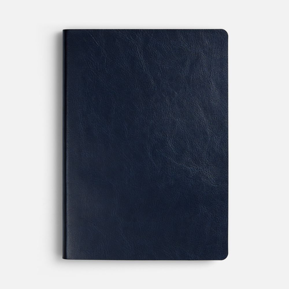 Ежедневник Doppio, недатированный, синий-4