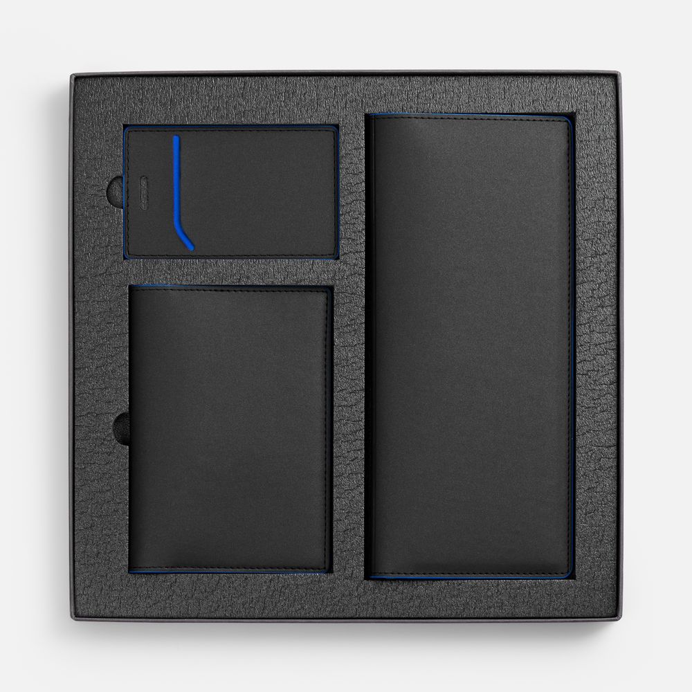 Набор Multimo Simple, черный с синим-1