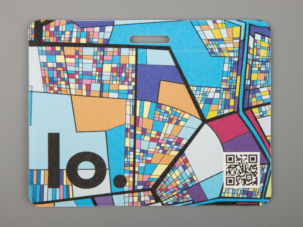 Карман для пропуска Saff Plus на заказ, горизонтальный-4