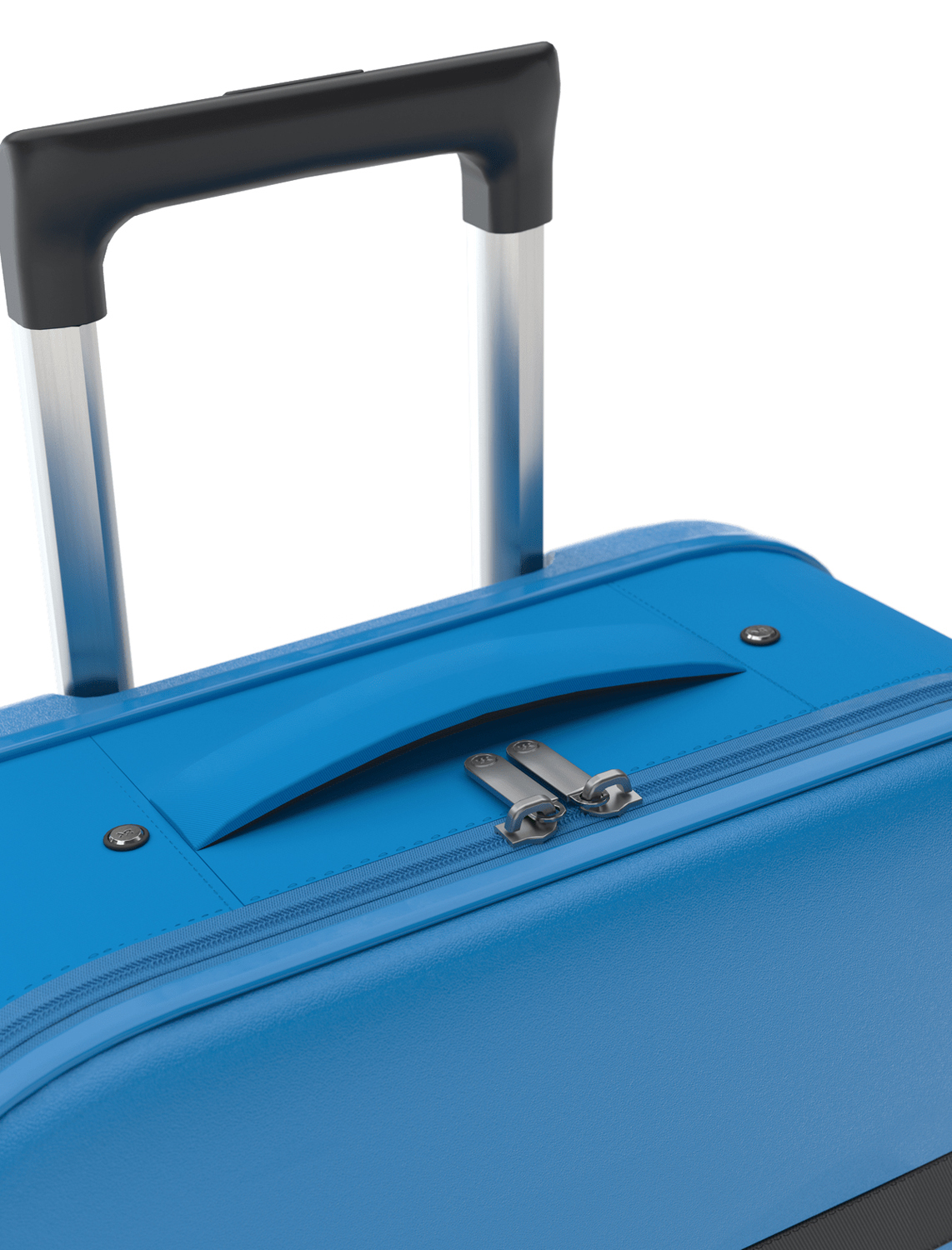 Чемодан складной Rollink Aura 55x40x20 см, 2 колеса, синий-7