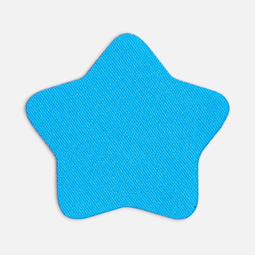 Наклейка тканевая Lunga Bial, M, голубая-0