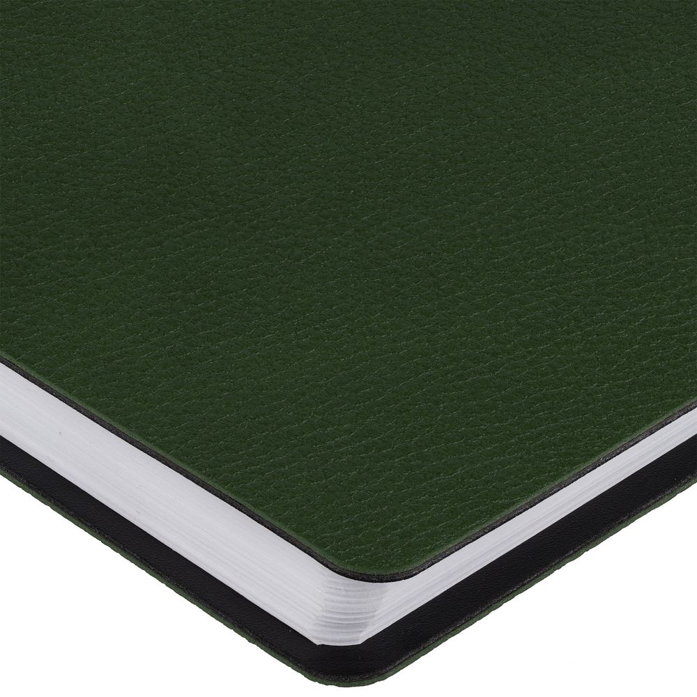 Ежедневник Strep Front на заказ, недатированный, зеленый-4