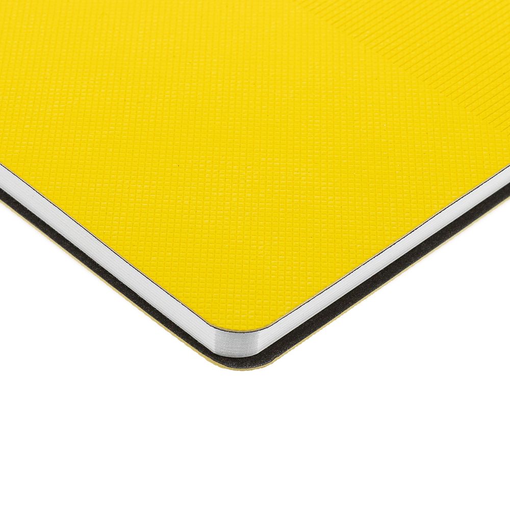 Ежедневник Knit, недатированный, желтый-2