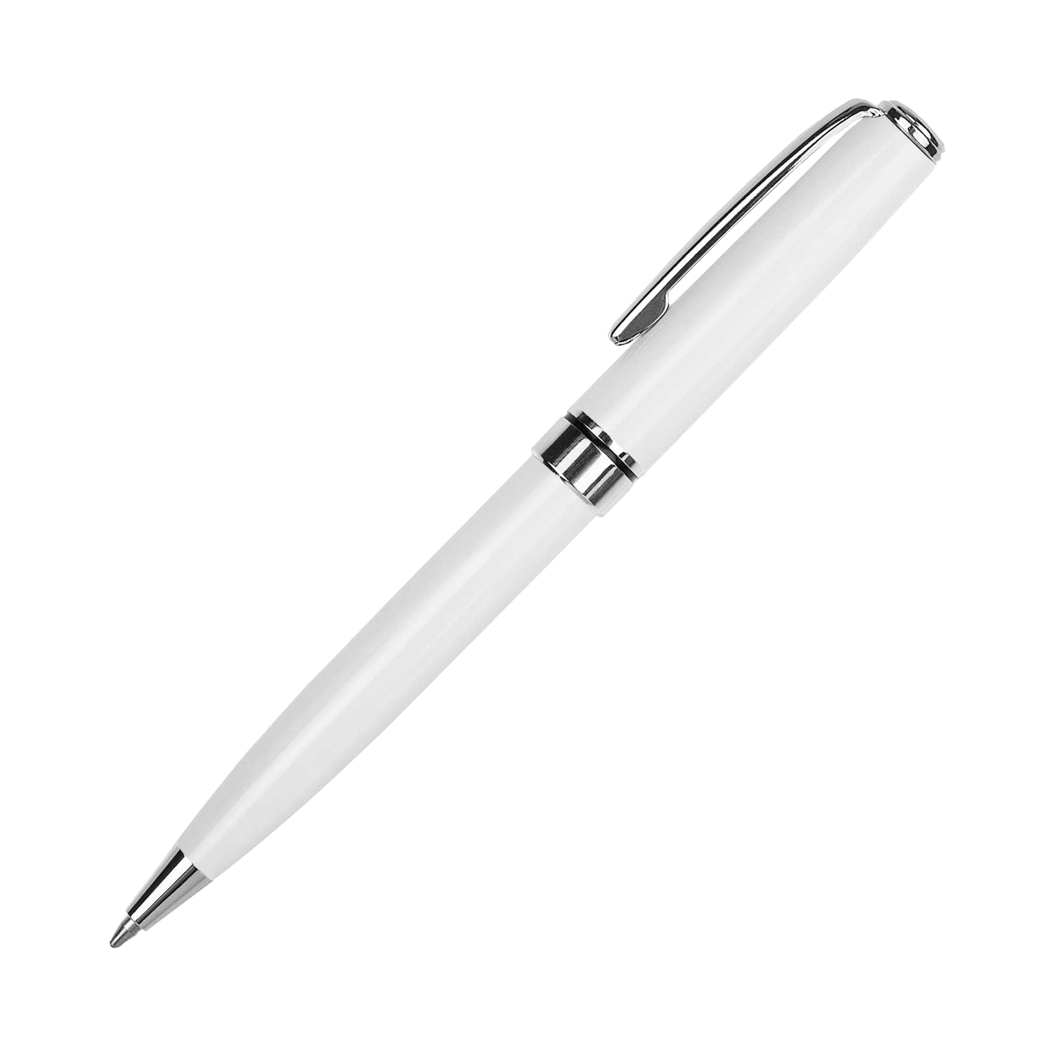 Шариковая ручка Тесоро (Tesoro), белая-0