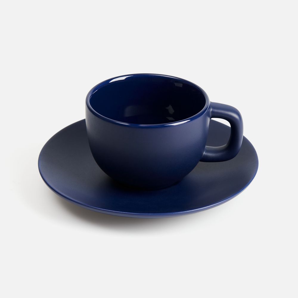 Чайная пара Stansa, темно-синяя-0