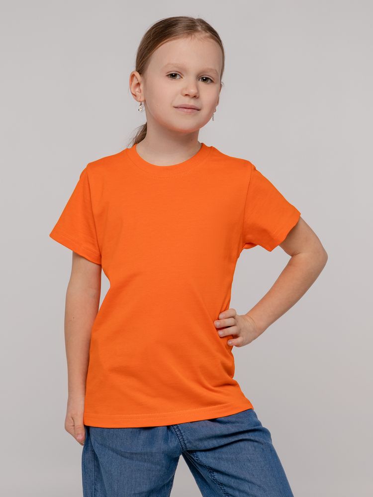 Футболка детская T-Bolka Kids, оранжевая-5