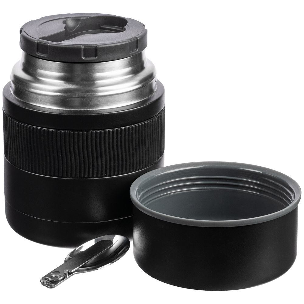 Термос для еды Takk Pappa, черный-1