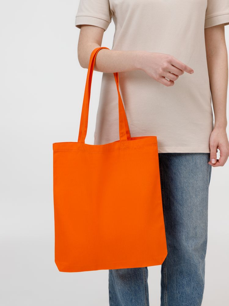 Холщовая сумка Strong 210, оранжевая-3