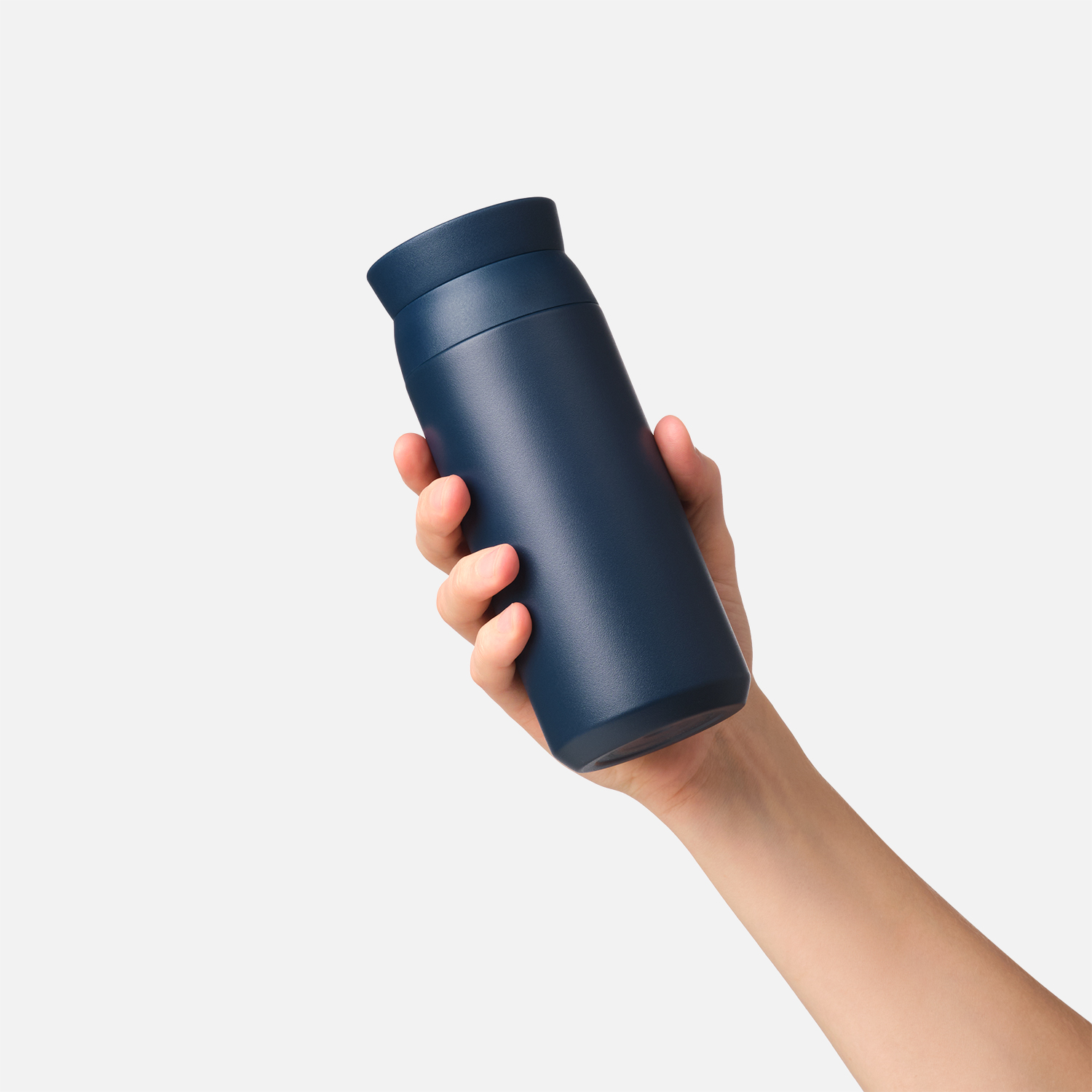 Термобутылка вакуумная герметичная Грейс (Grace), синяя-9