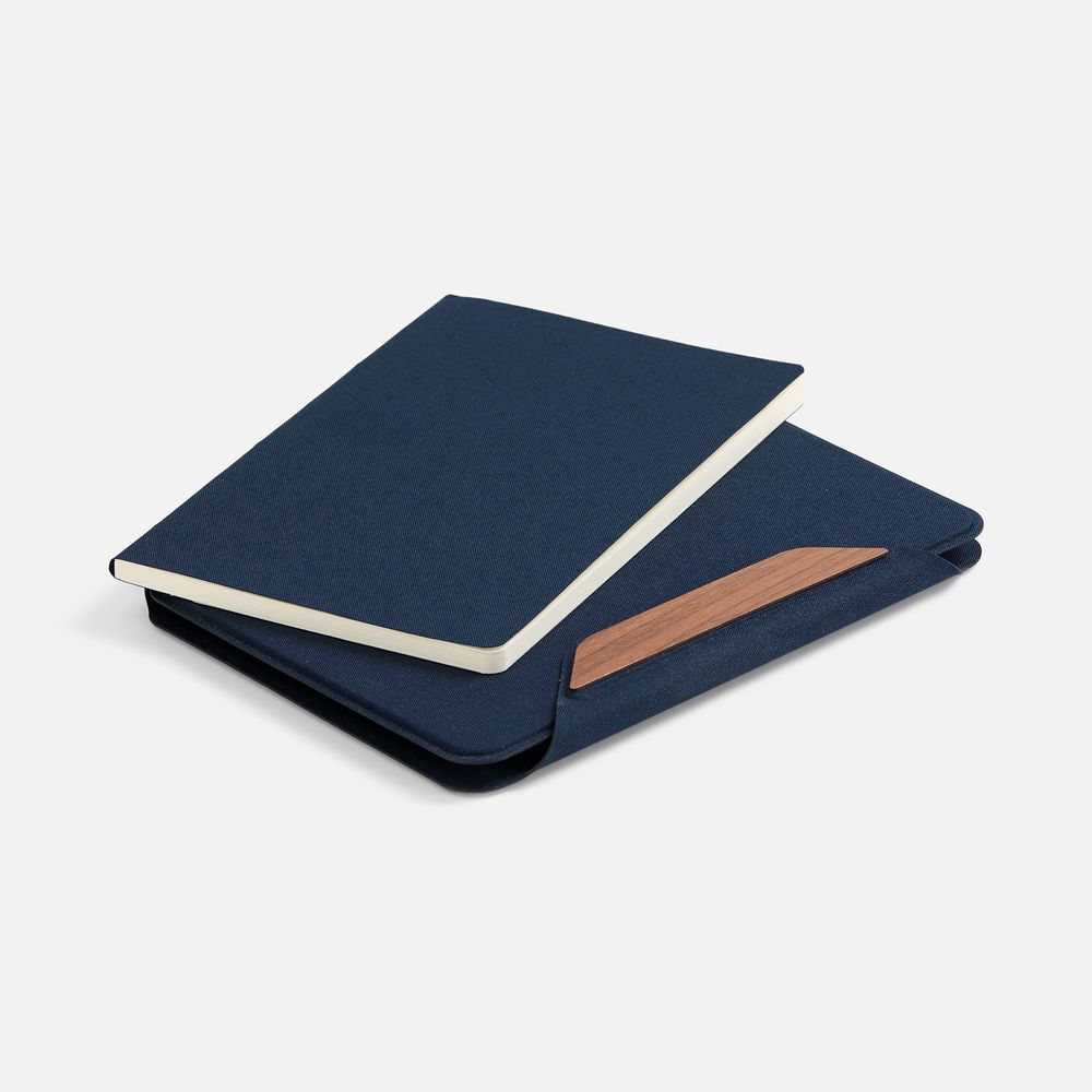 Папка с блокнотом Firmans Mini, синяя-2