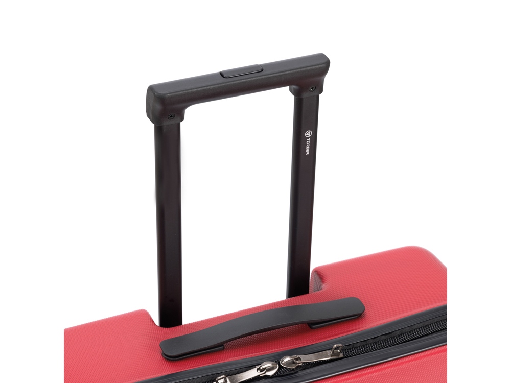 Чемодан TORBER Elton, красный, ABS-пластик, 38 х 24 х 54 см, 35 л-5