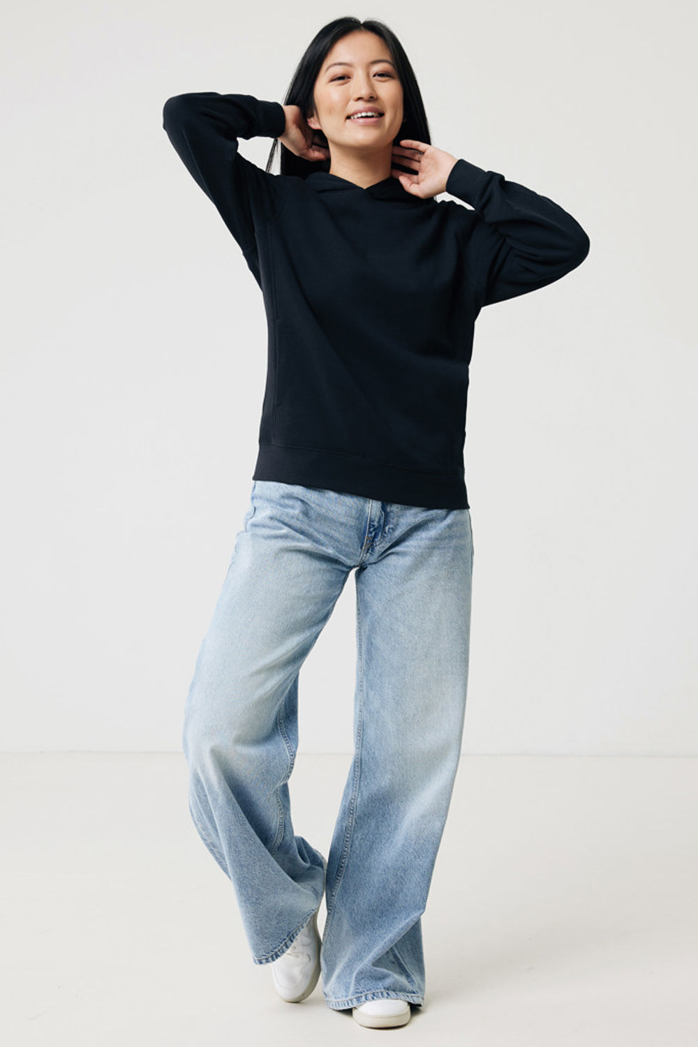 Худи Iqoniq Yengo из переработанного хлопка, унисекс, 280 г/м²-7