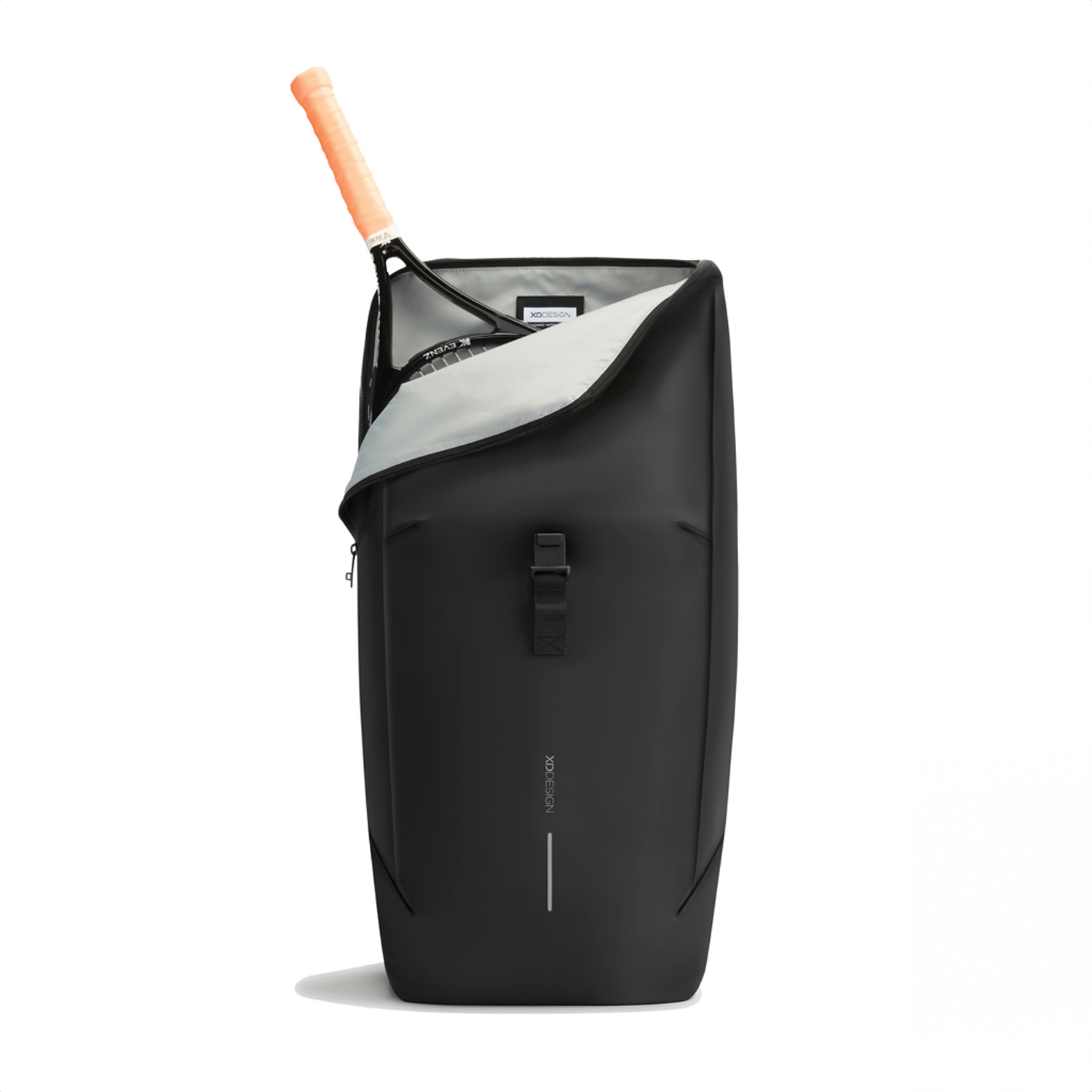 Антикражный водонепроницаемый рюкзак Urban Flap-Top, черный-7