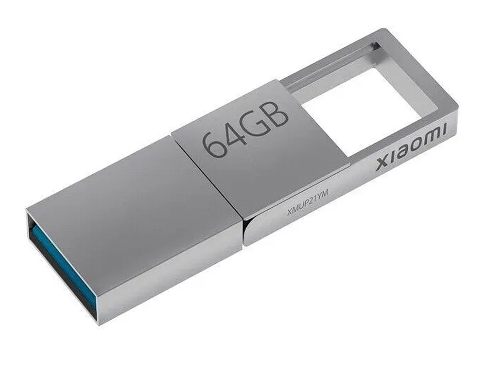 USB 3.0-флешка на 64 Гб с разъемами USB-A и Type-C, серебристый-2
