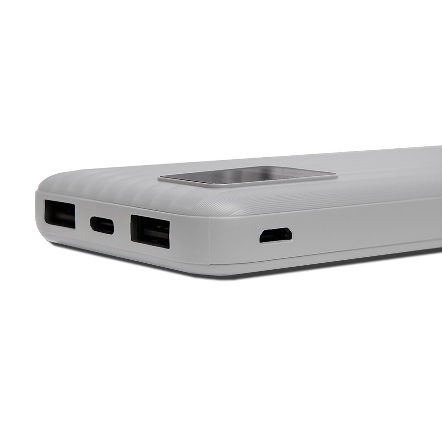 Универсальный аккумулятор Wave 10 (10000 мАч), белый, 14,9х6.7х1,6 см, белый-4