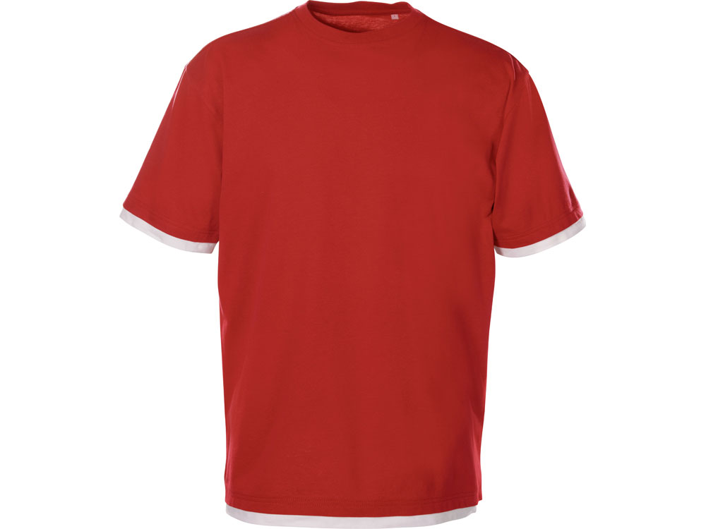 Футболка Rotterdam мужская, красный/белый-6