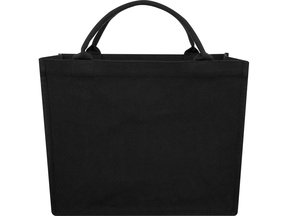 Page эко-сумка для книг из переработанного материала Aware™ плотностью 500 г/м² - Черный-1