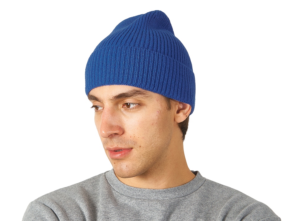 Шапка Nordend, крупный риб, классический синий-1