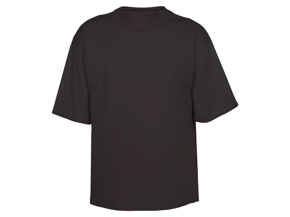 Футболка оверсайз Liyon унисекс, темно-серый-8