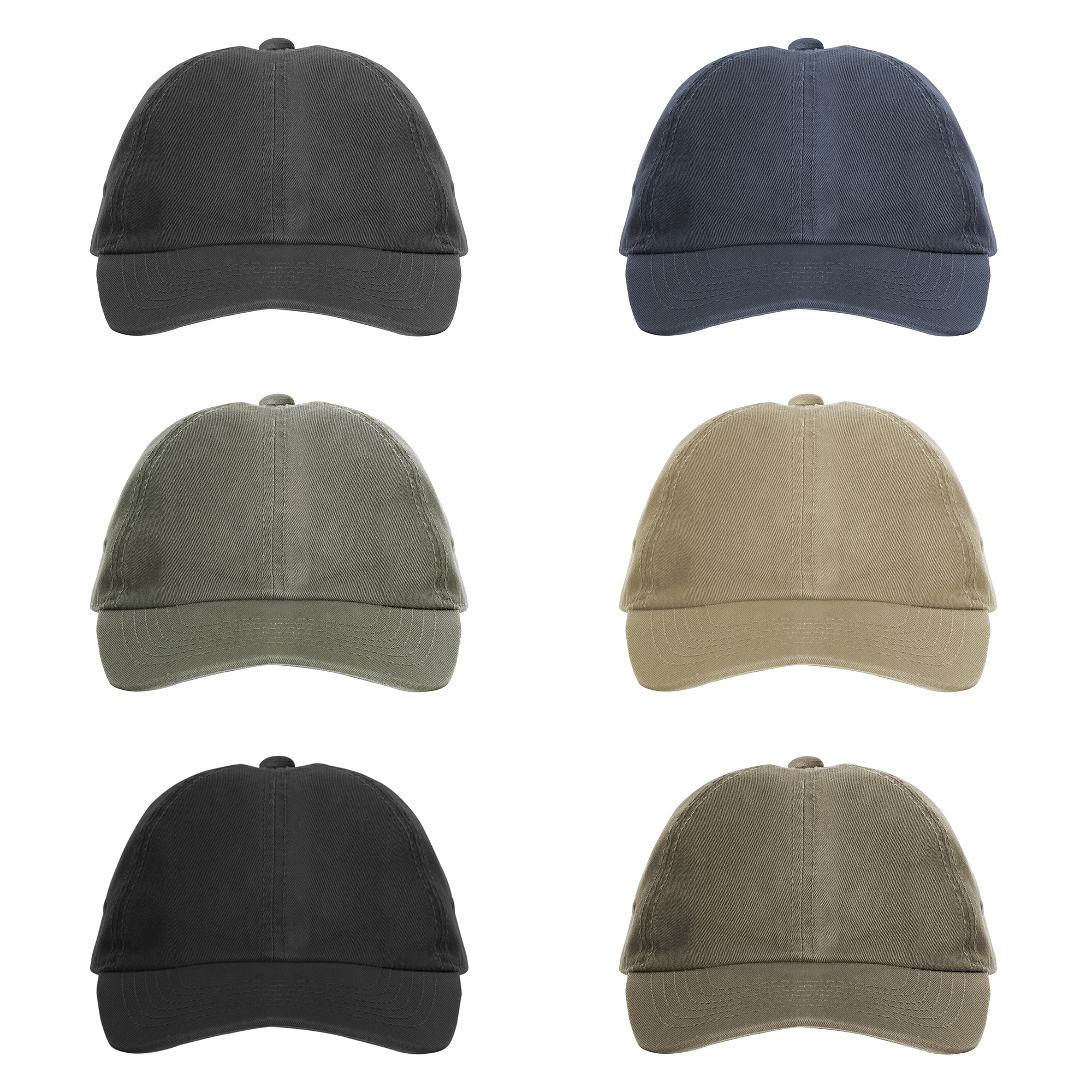 Бейсболка TERRA, Черный-1