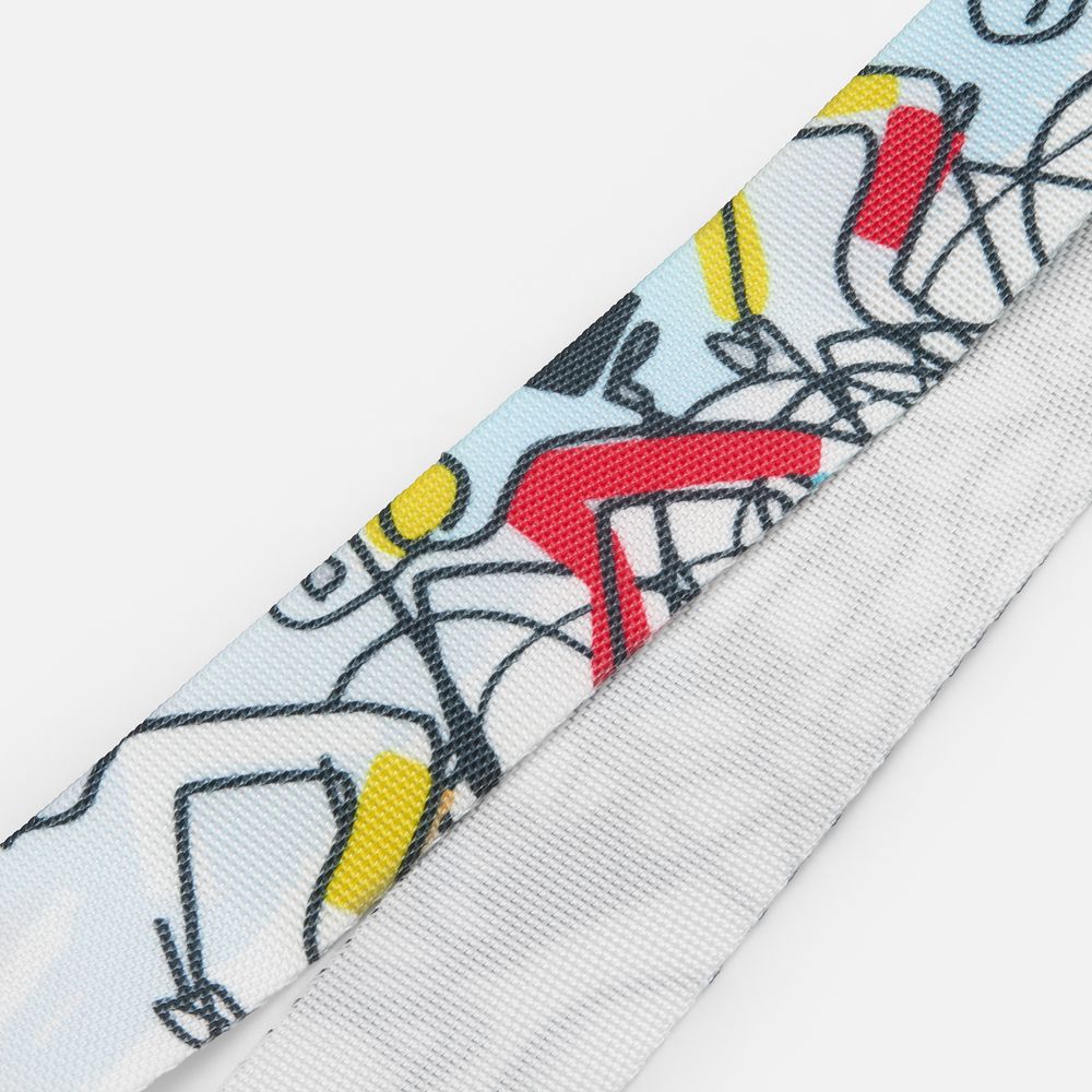 Стропа текстильная Fune 25 M, белая, 90 см-2