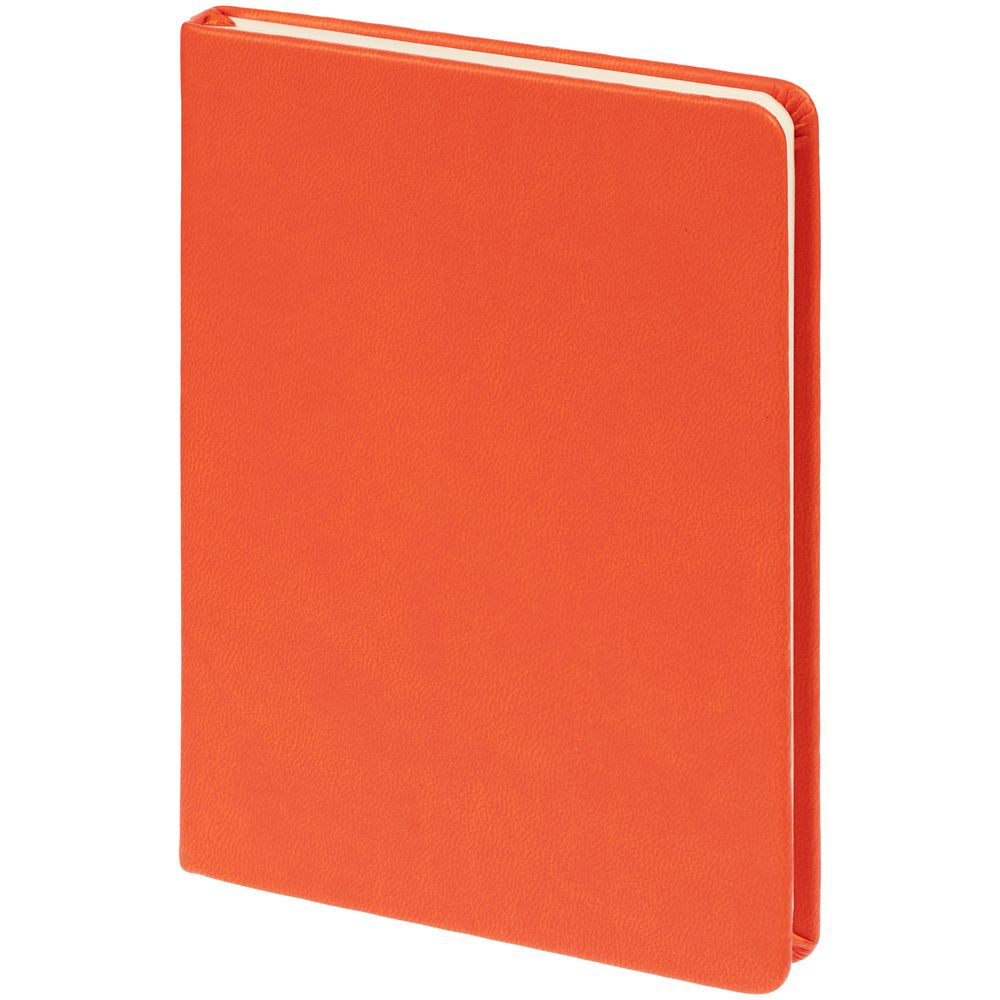 Блокнот Cluster Mini в клетку, оранжевый-1