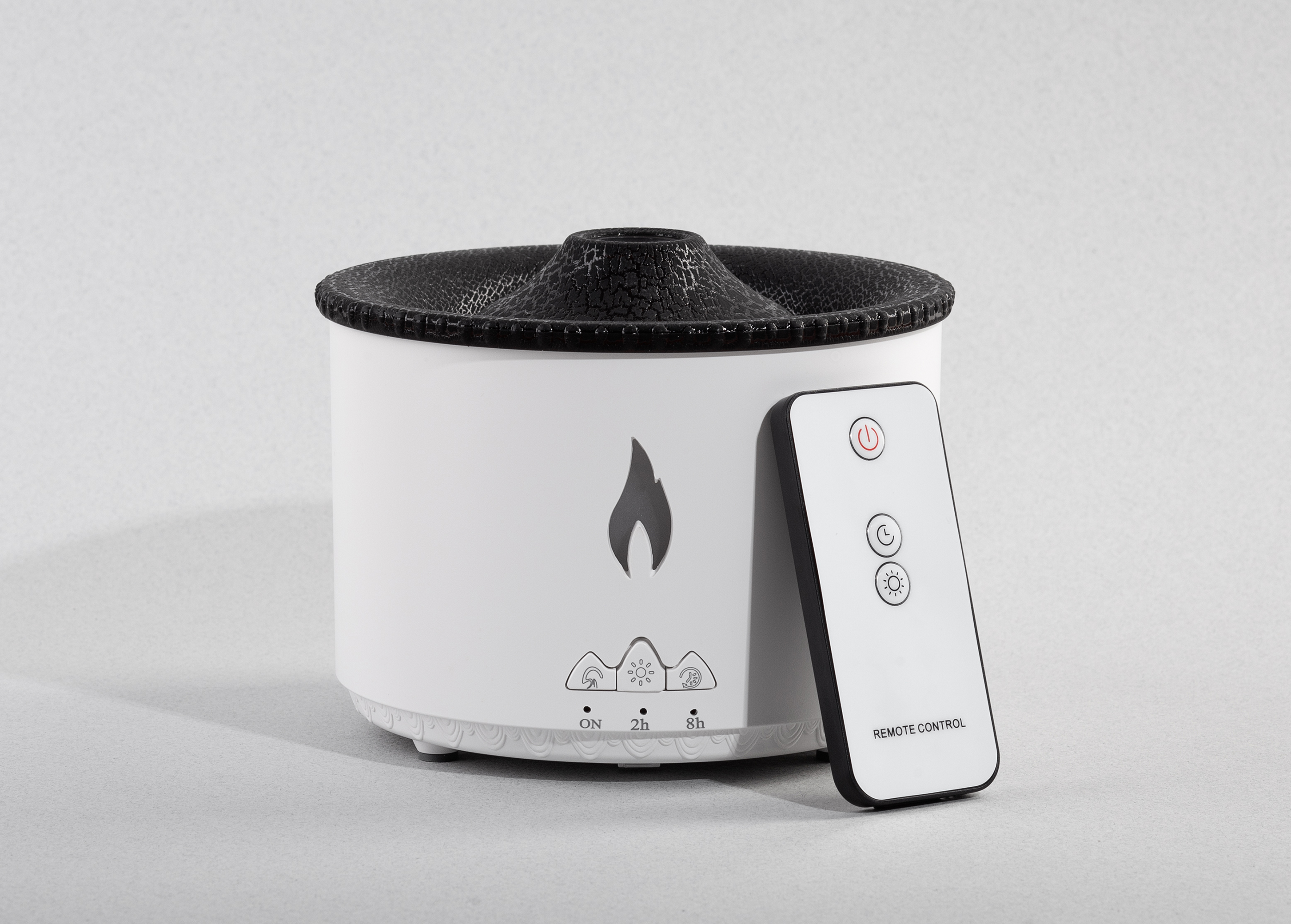 Увлажнитель воздуха "Smart Volcano"с пультом ДУ,  функцией ароматерапии и интерьерной подсветкой-0