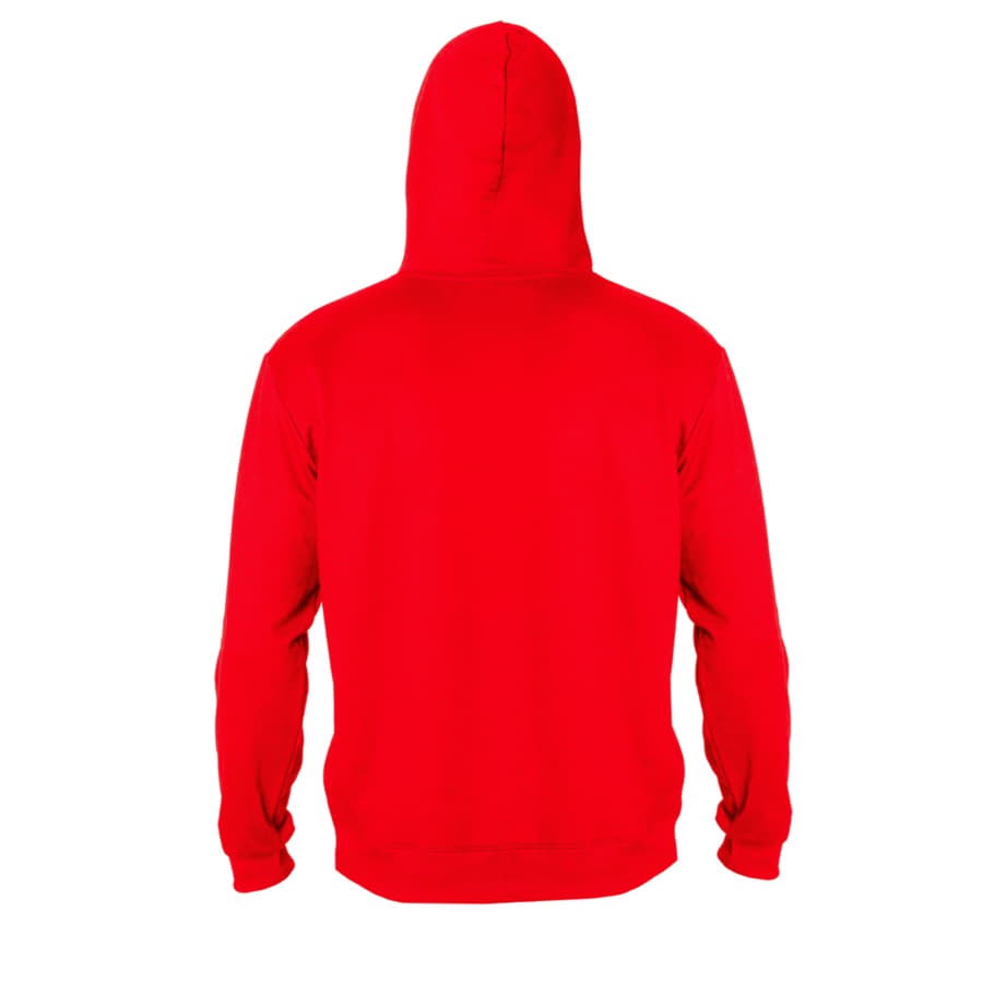 Толстовка унисекс с капюшоном SELEN 260, красный-1