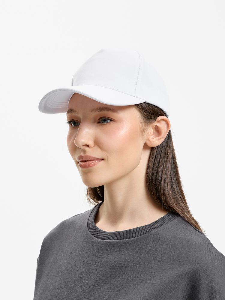 Бейсболка Yonkers, белая-5