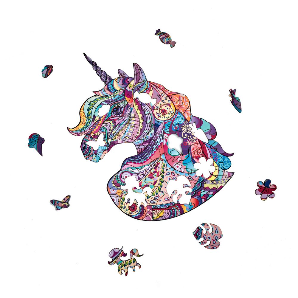 Пазлы деревянные Prezent Premium на заказ, S-3