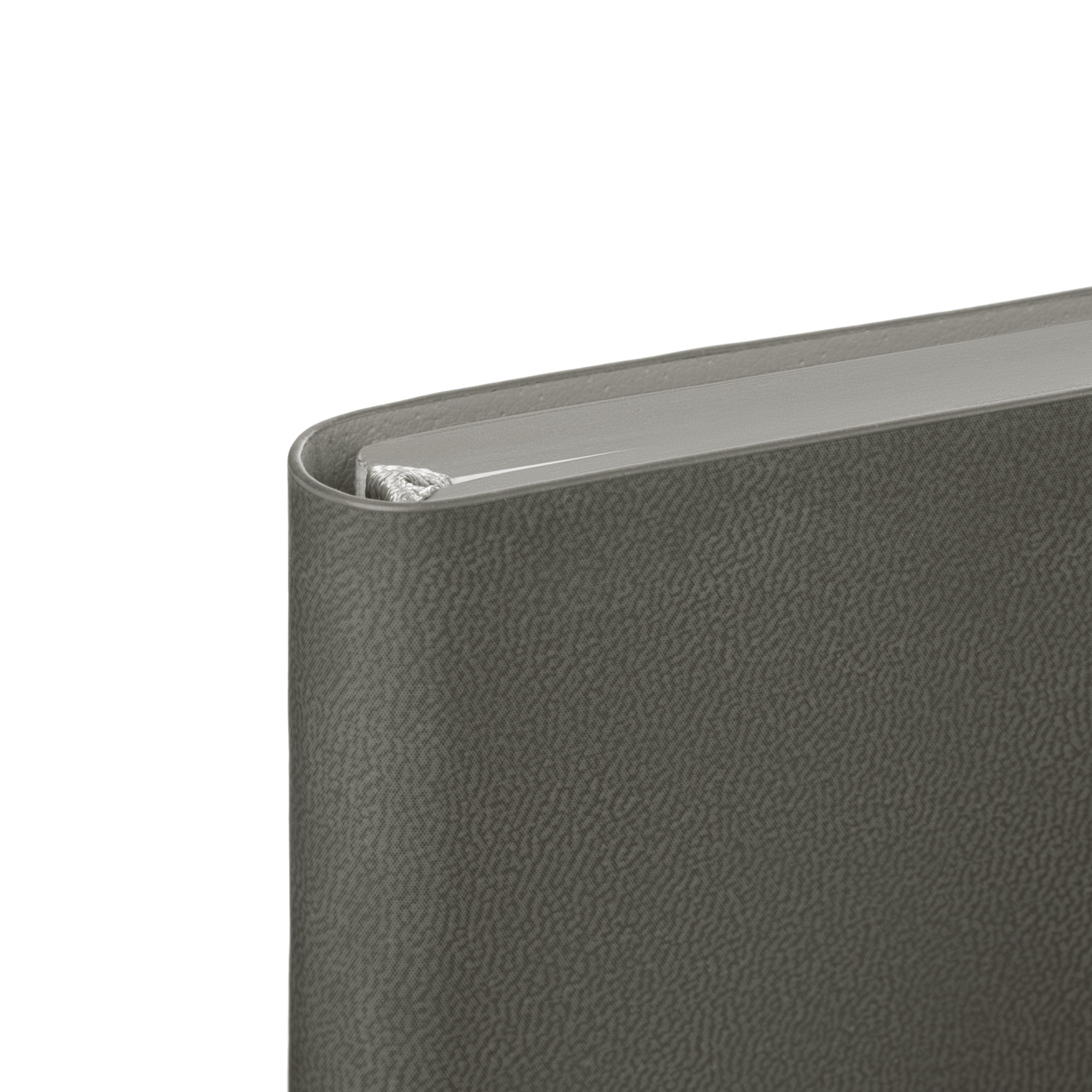 Ежедневник Latte soft touch недатированный, серый-7